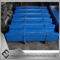 High manganese Fixed jaw plate for jaws crusher